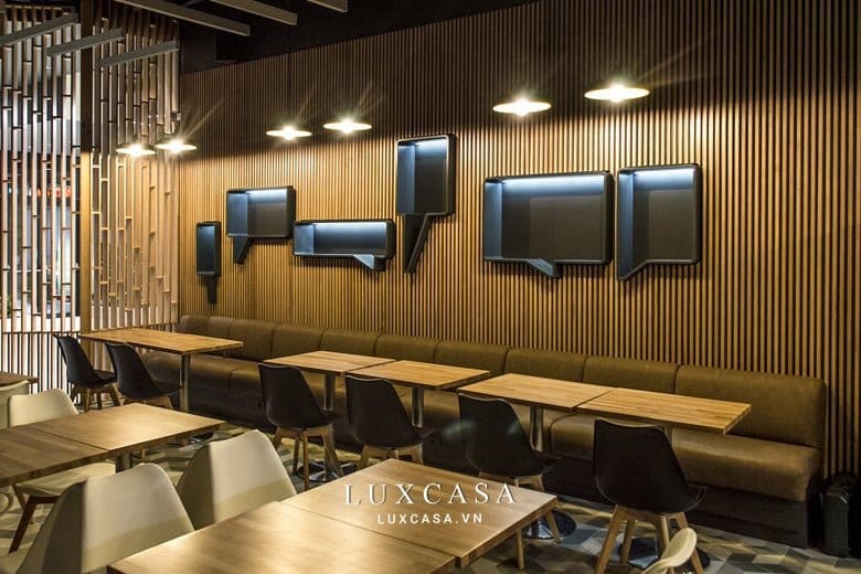 Thiết kế nội thất nhà hàng Gà cay tứ xuyên
