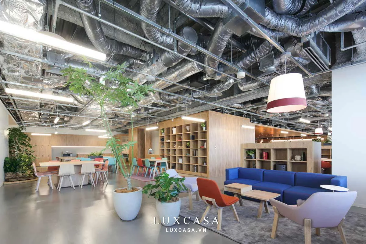 Thiết kế văn phòng không gian mở