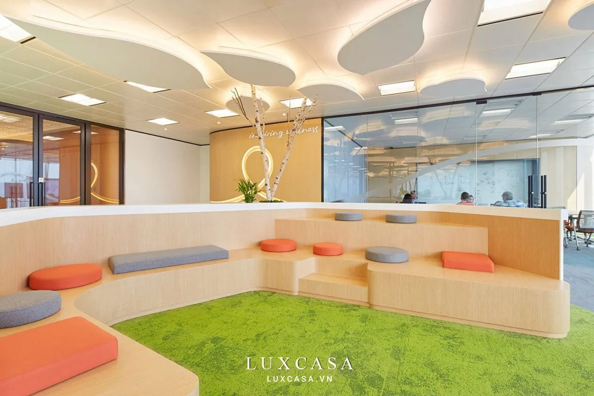 Thiết kế văn phòng không gian mở