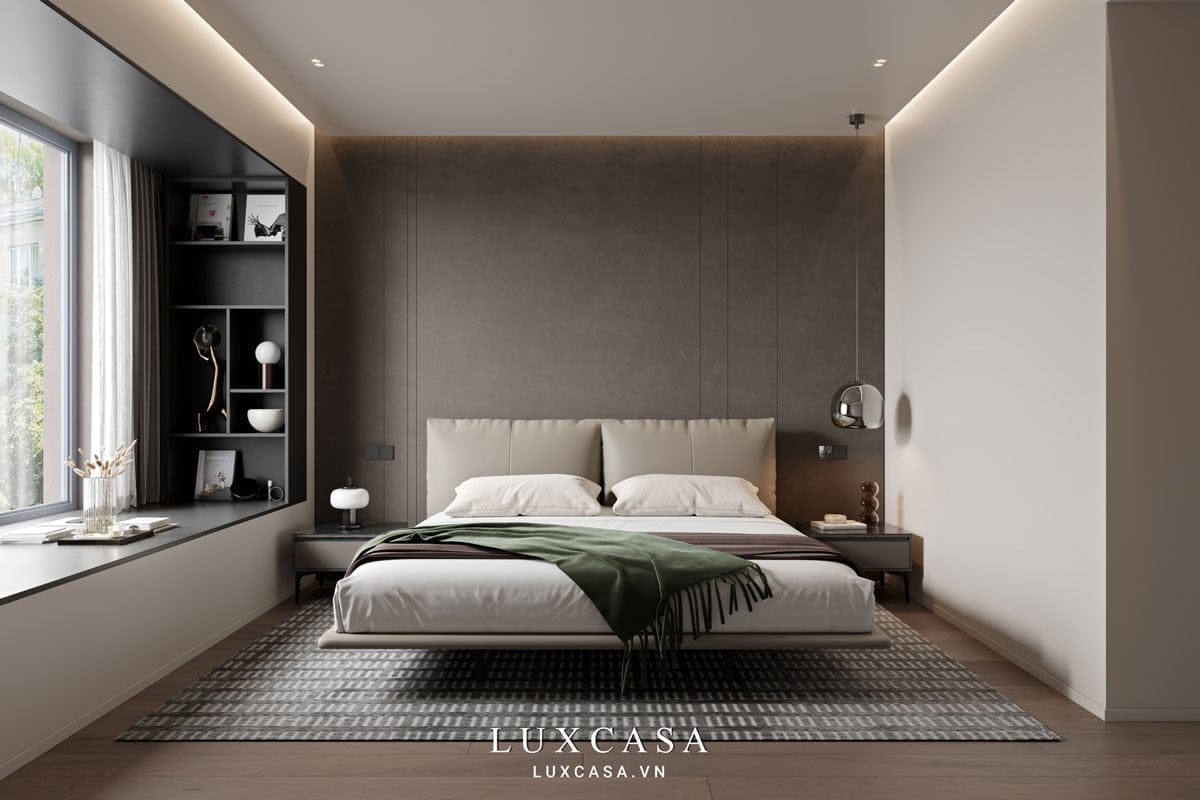 Khu vực phòng ngủ 2 chung cư hiện đại thông minh