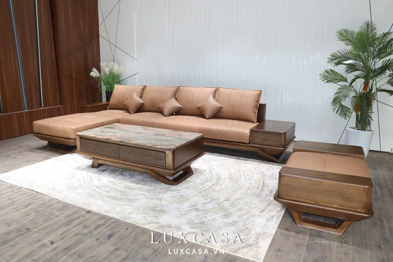 mẫu sofa gỗ SG12