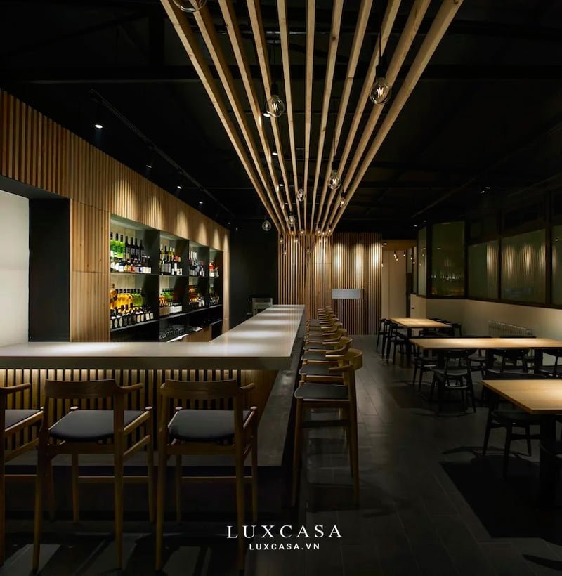 Báo giá thiết kế thi công nội thất nhà hàng 