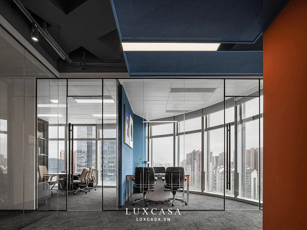 Thiết kế nội thất văn phòng phong cách tối giản