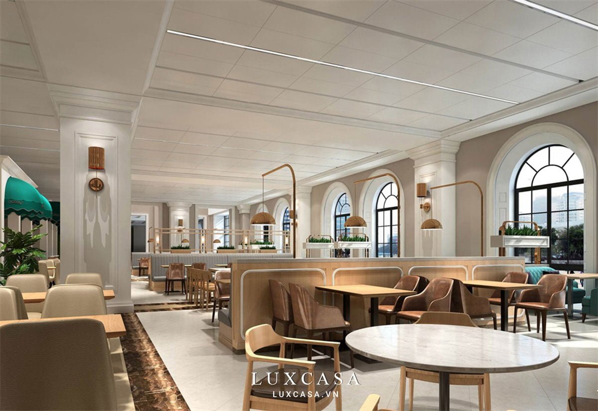 Thiết kế nội thất nhà hàng