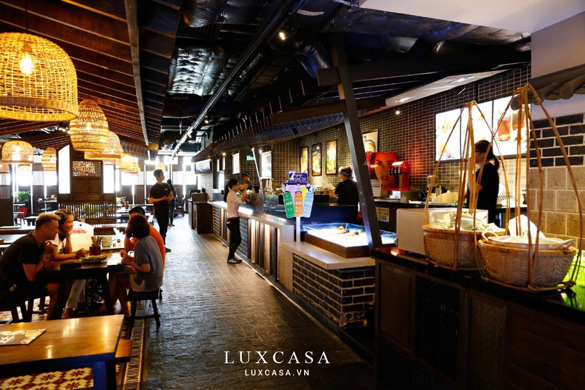 Thiết kế nội thất nhà hàng