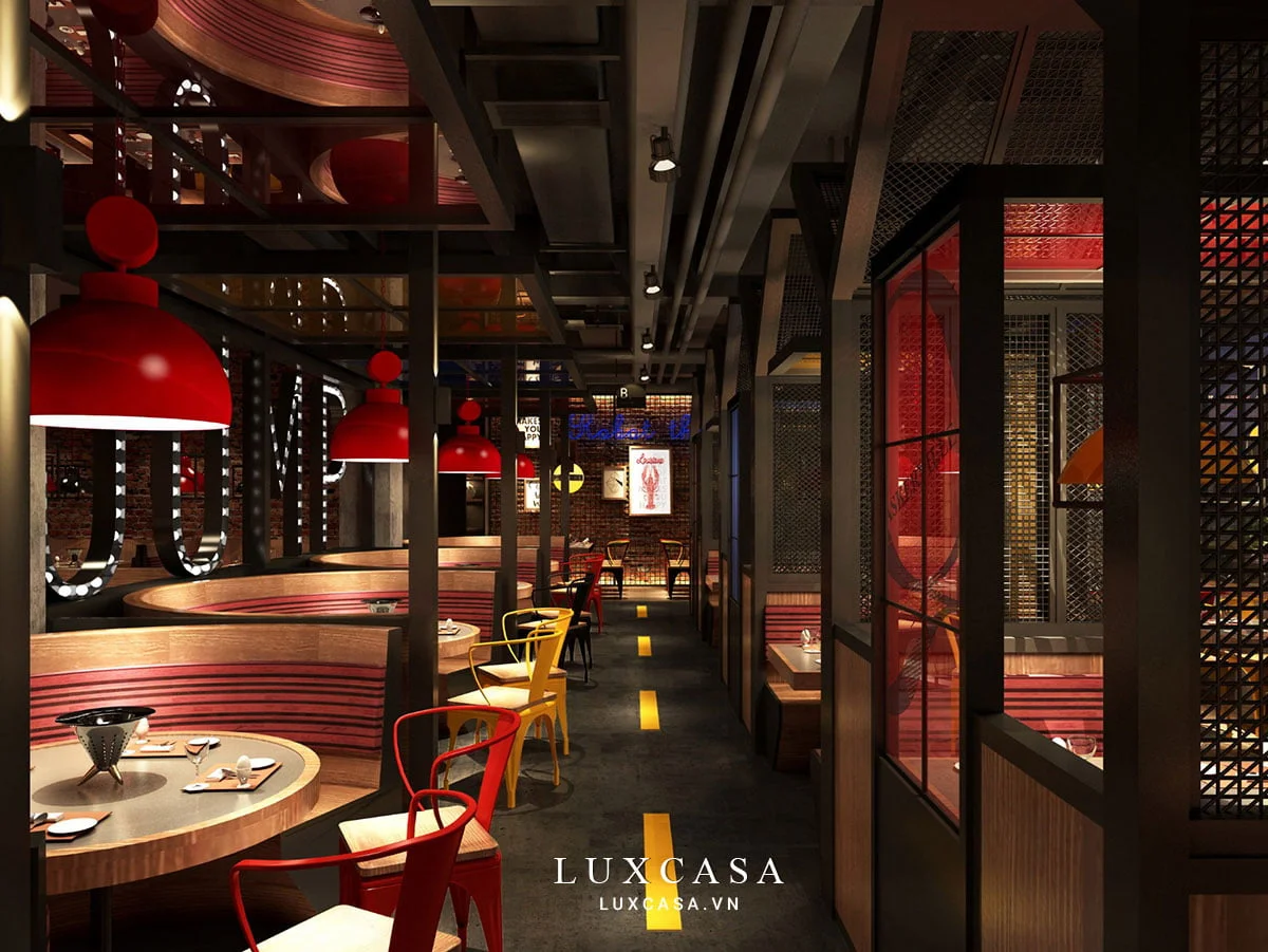 Thiết kế nội thất nhà hàng