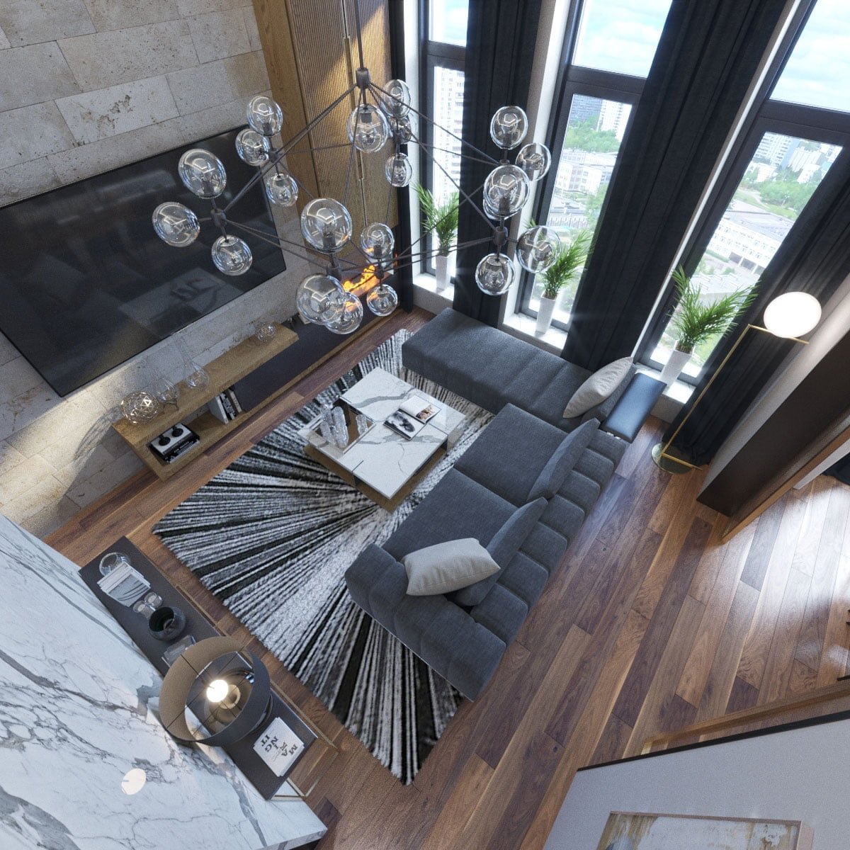 Thiết kế nội thất chung cư 1PN