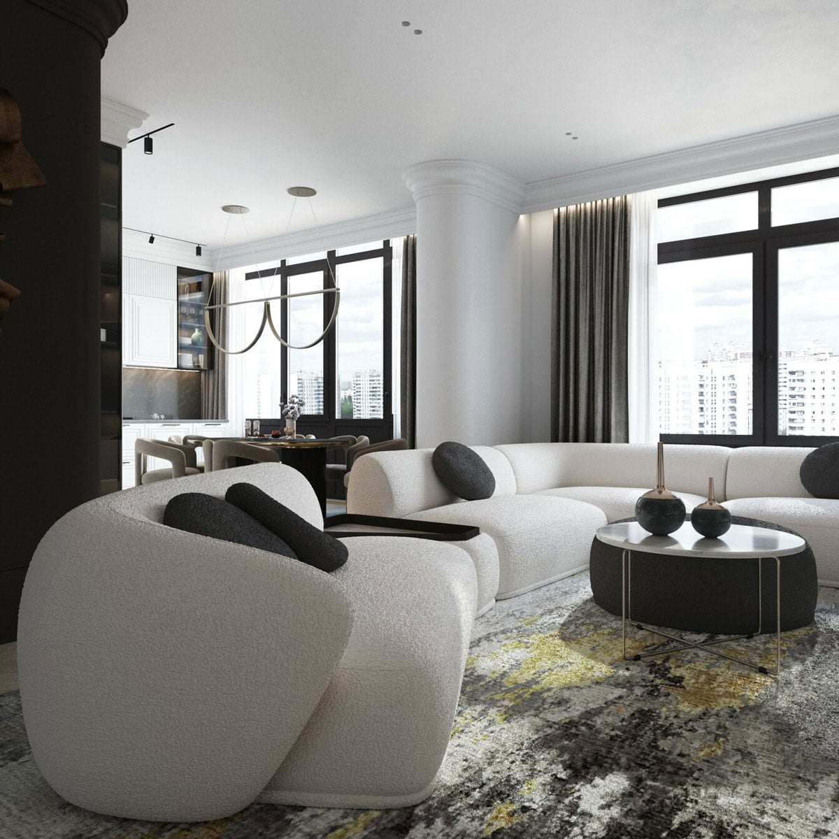 Thiết kế nội thất chung cư phong cách Minimalism NCC84