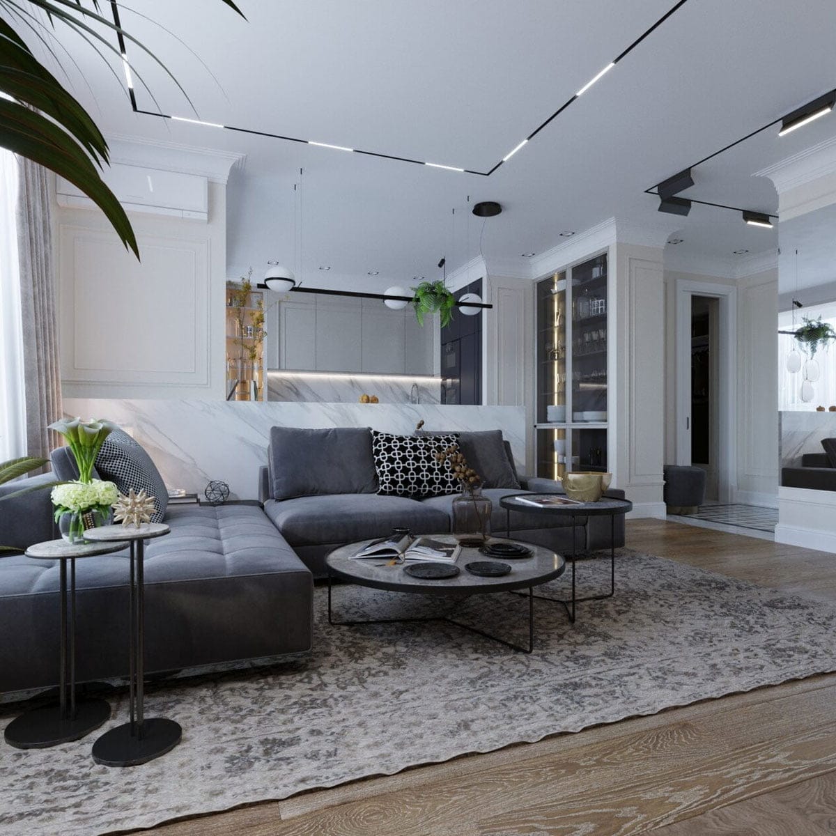 Thiết kế nội thất chung cư 2PN