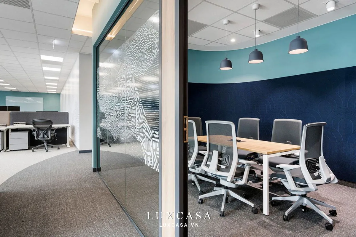 Thiết kế văn phòng không gian mở