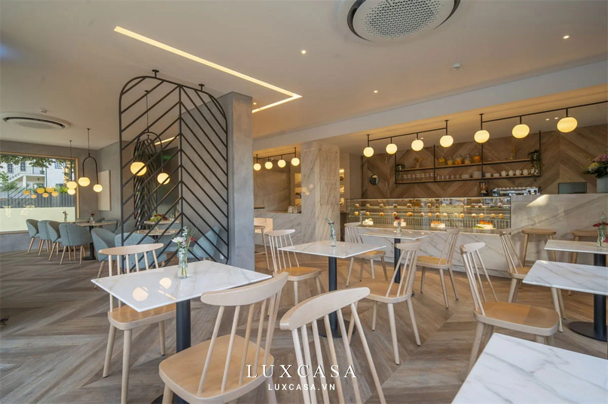 Báo giá thiết kế thi công nội thất nhà hàng 