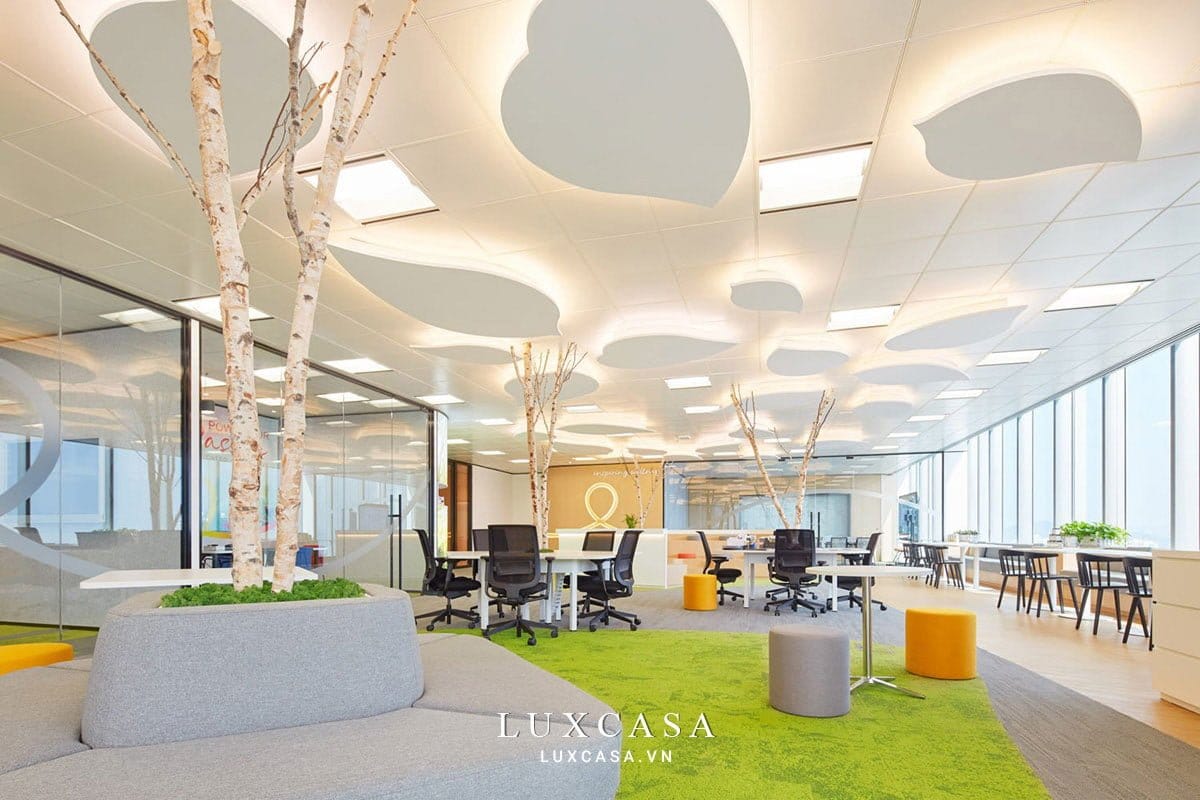 Thiết kế nội thất văn phòng sáng tạo