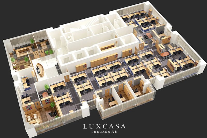 Thiết kế nội thất văn phòng công ty