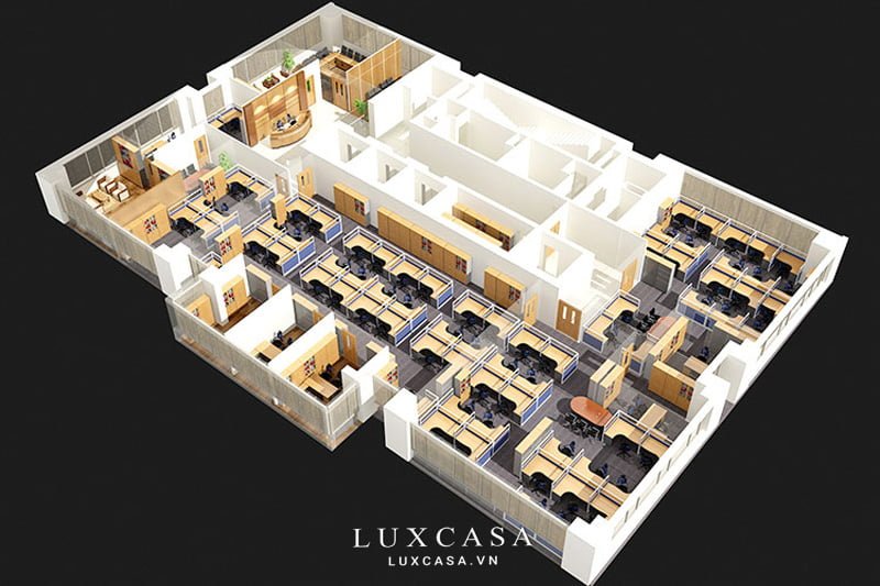 Thiết kế nội thất văn phòng công ty