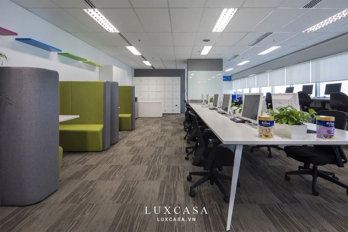 Thiết kế văn phòng không gian mở