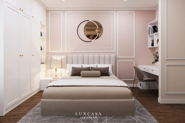 Phòng ngủ 1 chung cư hiện đại 2pn 70m2