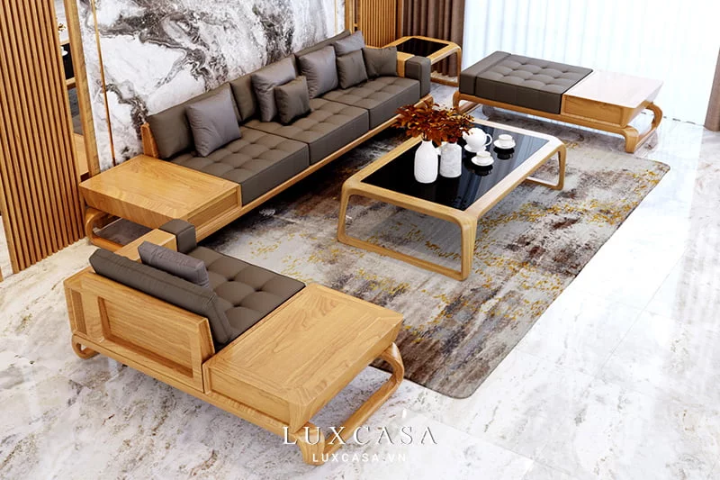 Bộ sofa gỗ SG03