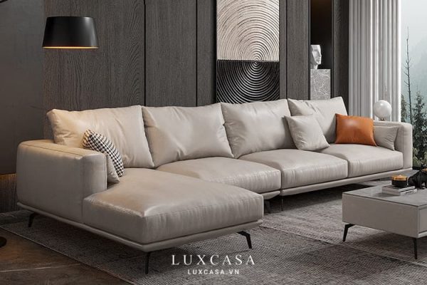 ghế sofa bọc da SD607
