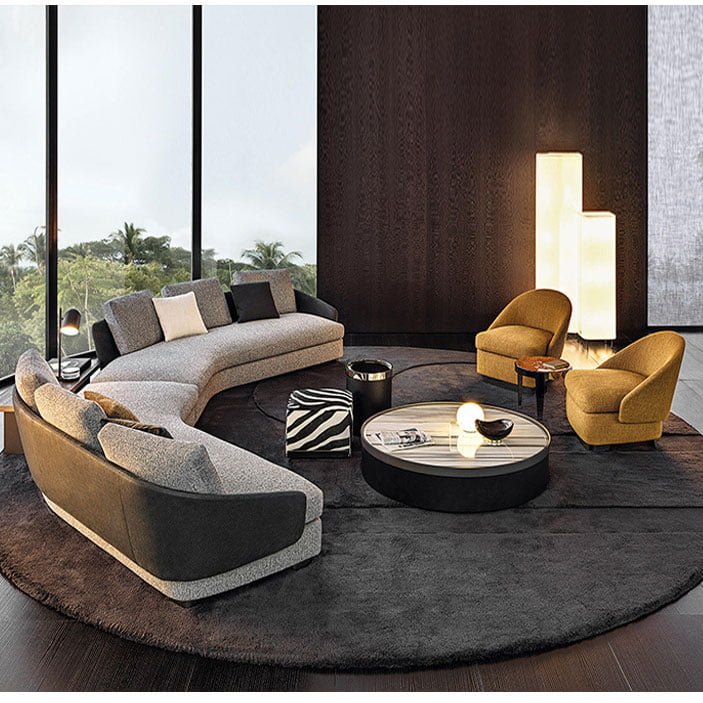 sofa vải nỉ SN10 