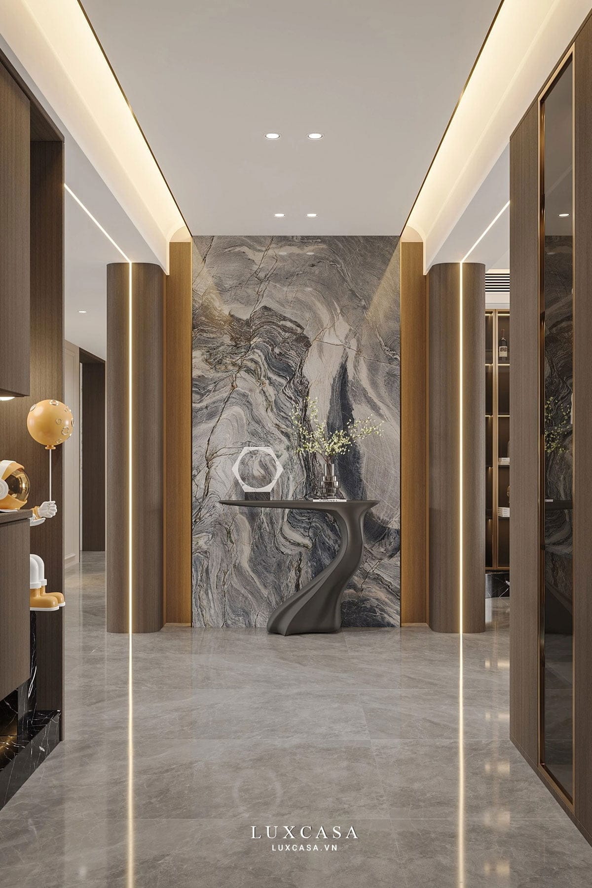 Ý tưởng thiết kế nội thất chung cư cao cấp sang trọng NCC79 16 Thiết kế chung cư cao cấp NCC79