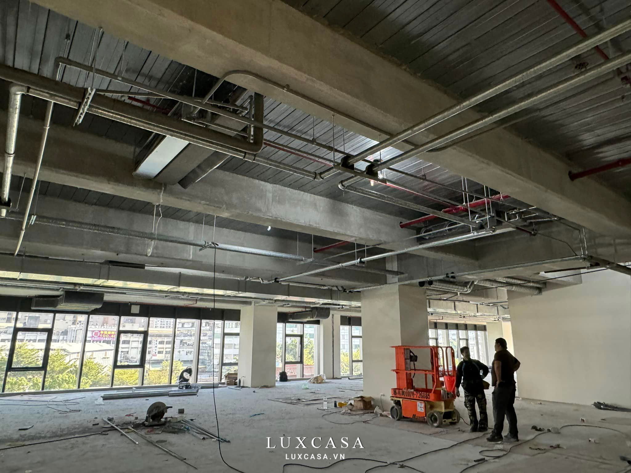 Thi công hệ thống điều hòa không khí