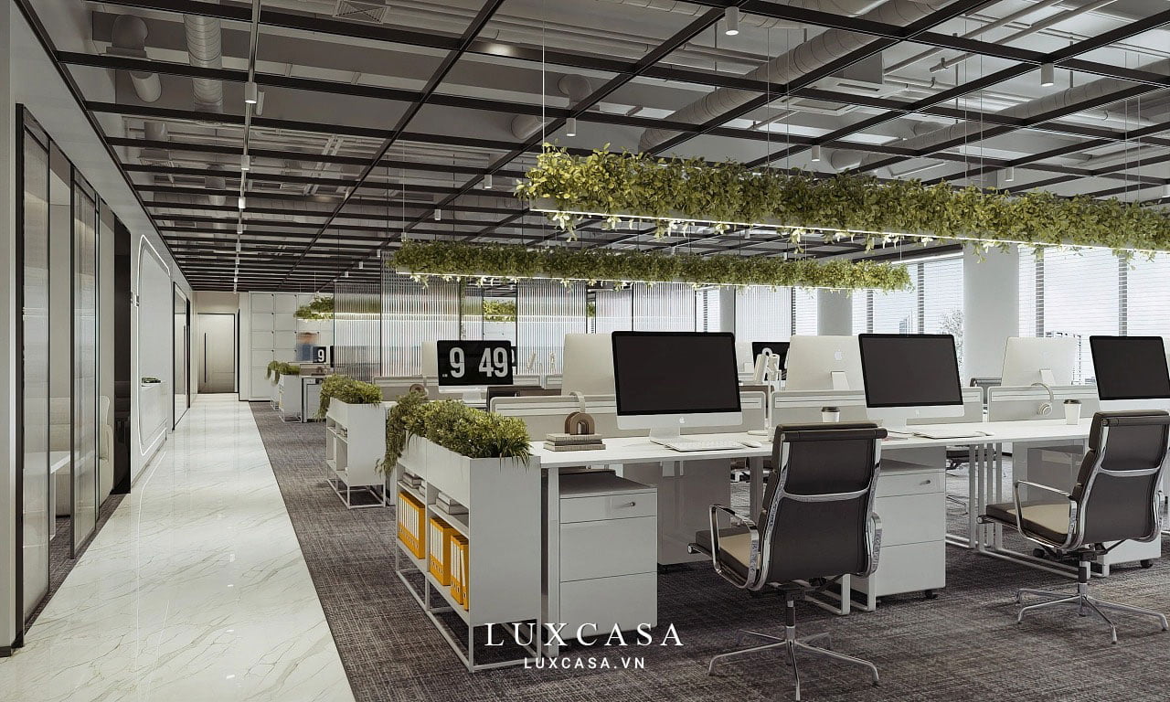 thi cong noi that van phong mo cong ty brey