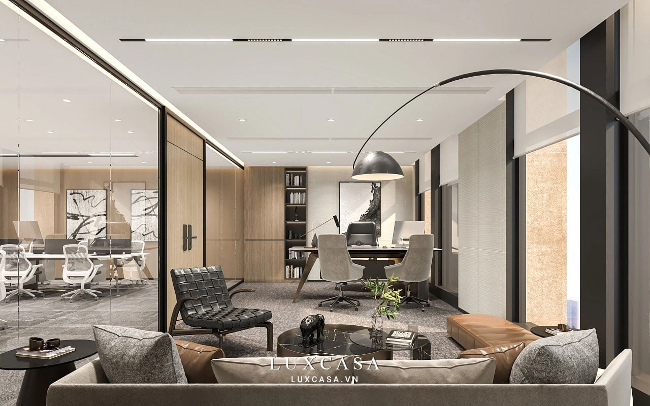 thi cong phong giam doc 40m2