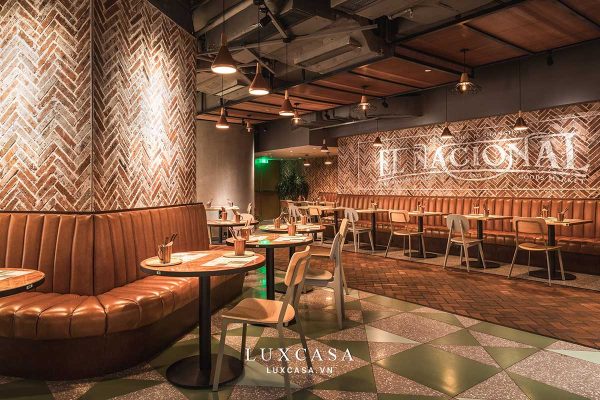 Thiết kế nội thất nhà hàng cao cấp mixed buffet