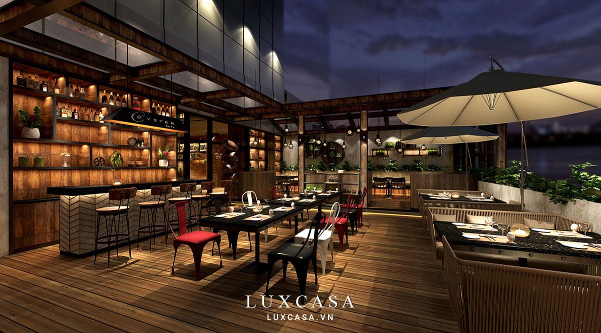 Thiết kế nội thất nhà hàng