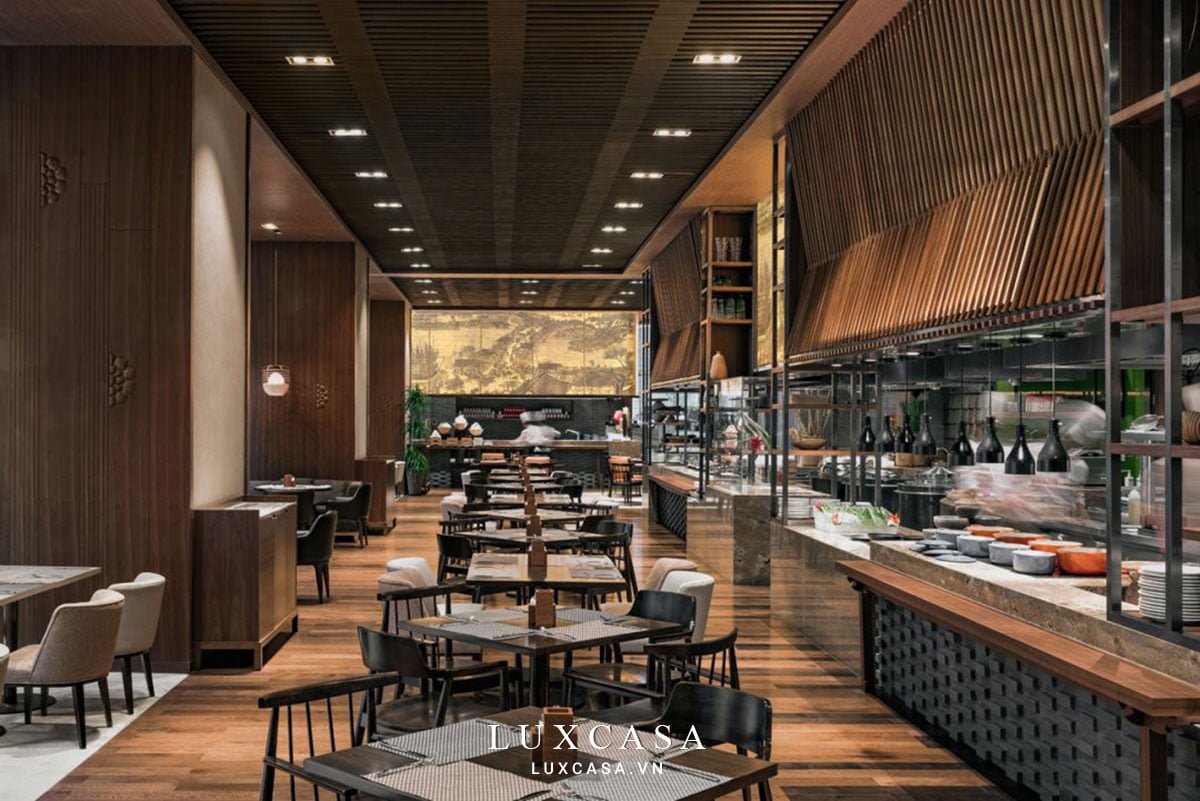 Thiết kế nội thất nhà hàng