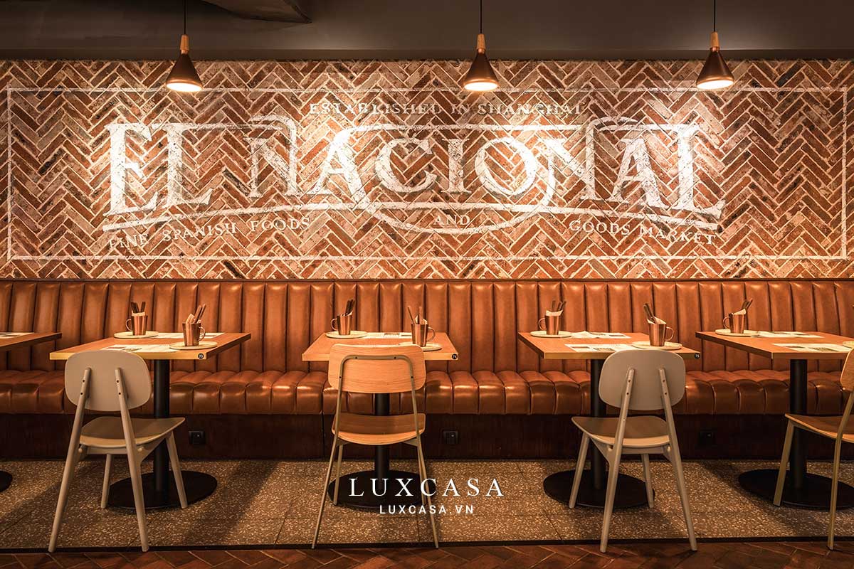 Thiết kế nội thất nhà hàng cao cấp mixed buffet