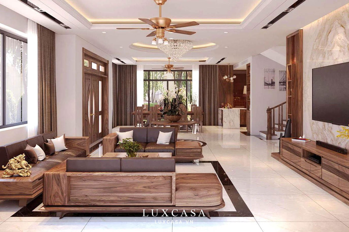 Báo giá thi công nội thất biệt thự