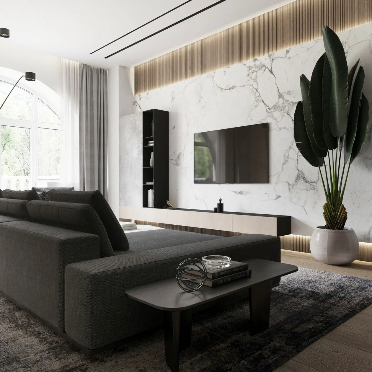 Thiết kế nội thất chung cư nhà anh Trường