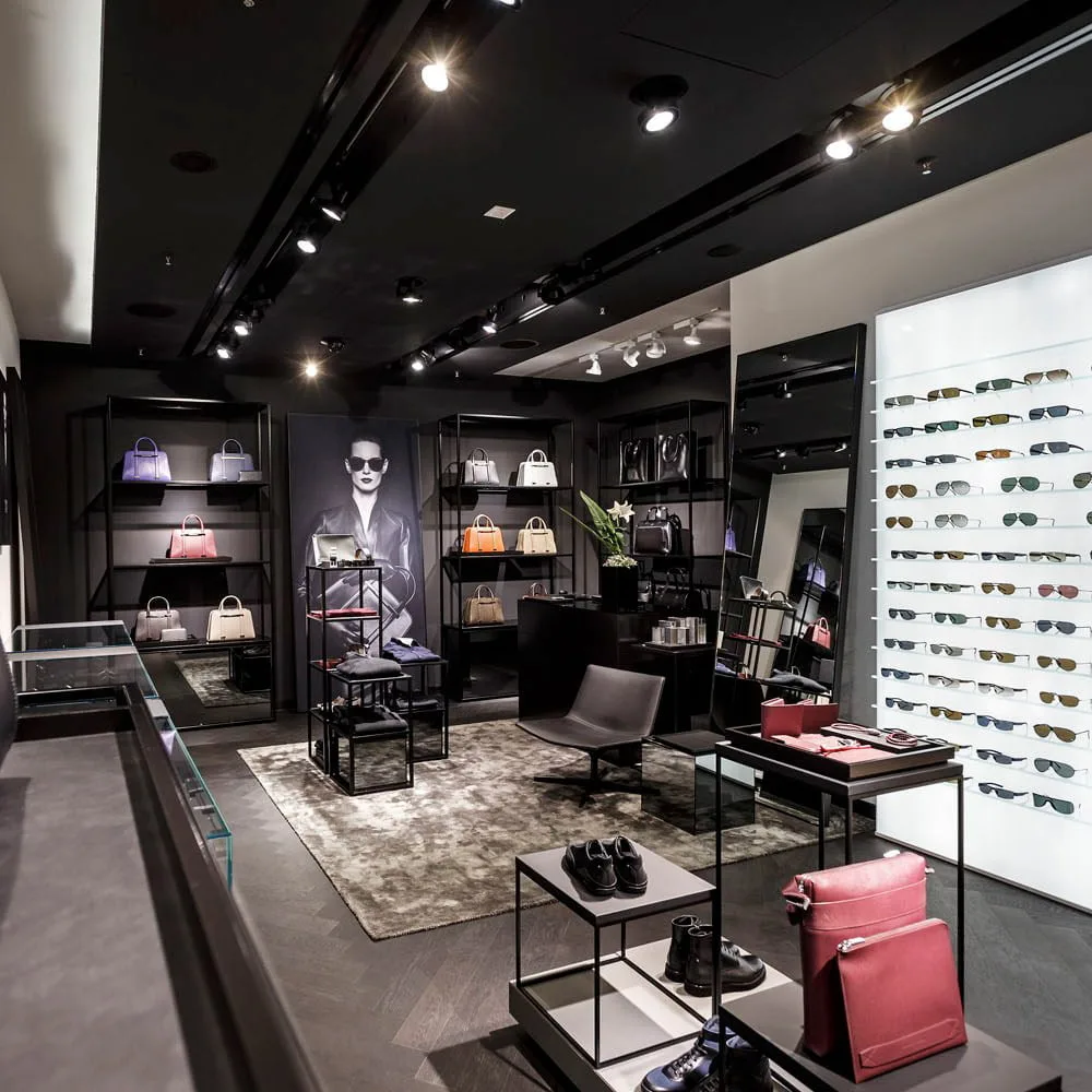 Thiết kế nội thất cửa hàng Porsche Design