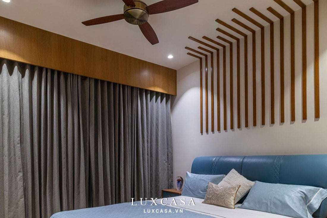 Phòng ngủ 1 chung cư gỗ