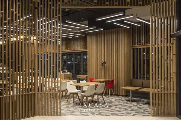 Thiết kế nội thất nhà hàng Gà cay tứ xuyên