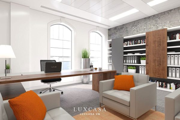 Thiết kế nội thất phòng giám đốc QGQG