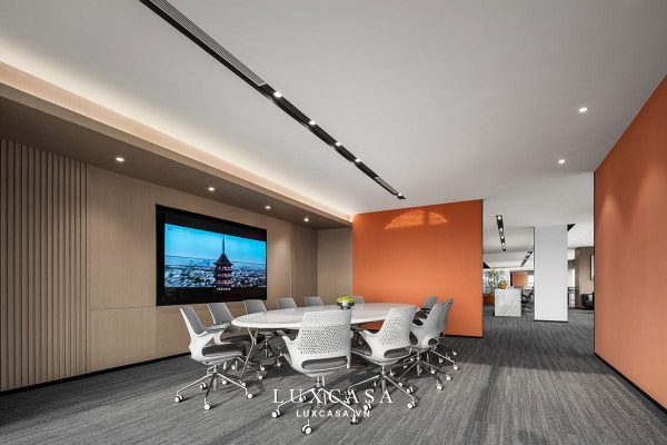 Thiết kế nội thất văn phòng công ty giải trí JI