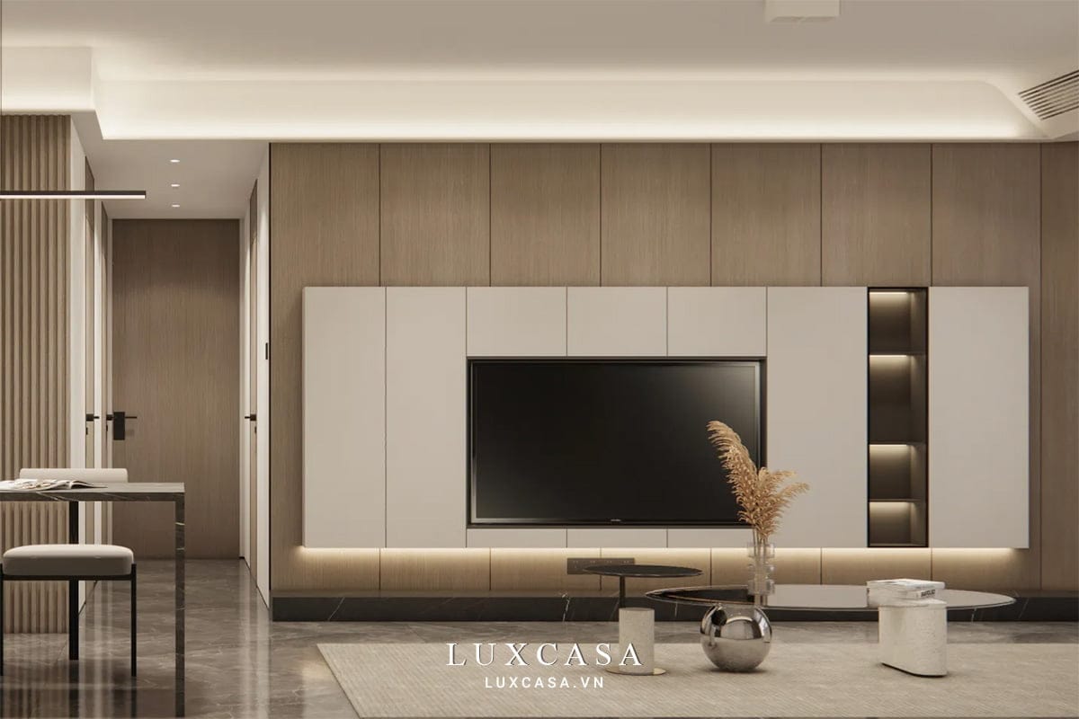 Mẫu thiết kế nội thất chung cư tối giản sang trọng NCC76 13 Thiết kế nội thất chung cư tối giản
