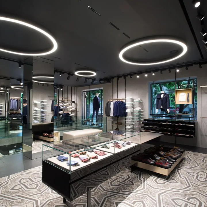 Thiết kế nội thất shop thời trang nam Taylor