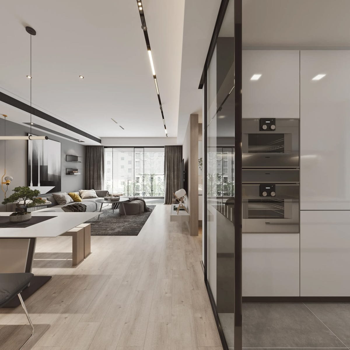 Thiết kế nội thất chung cư thông minh