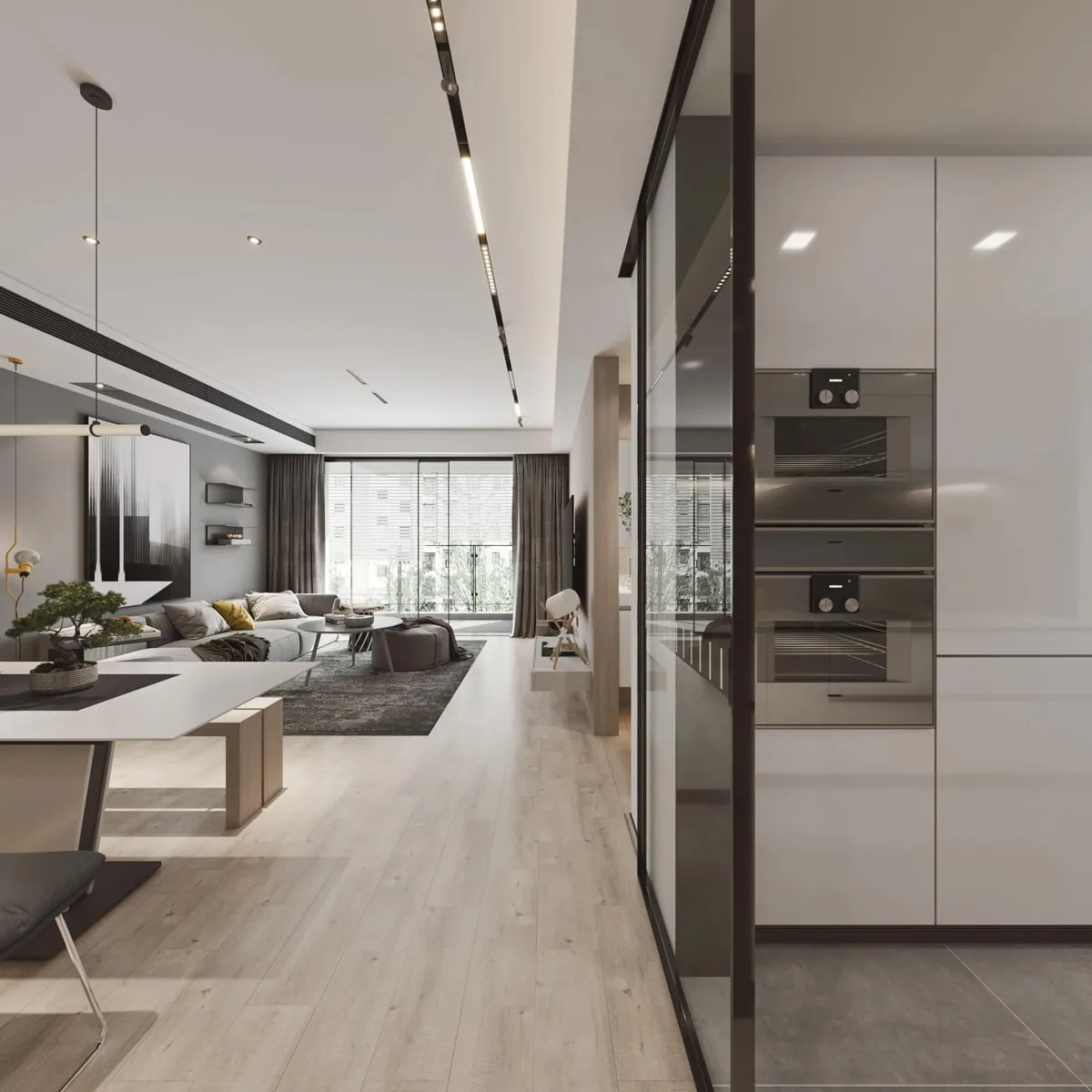 Thiết kế nội thất chung cư thông minh