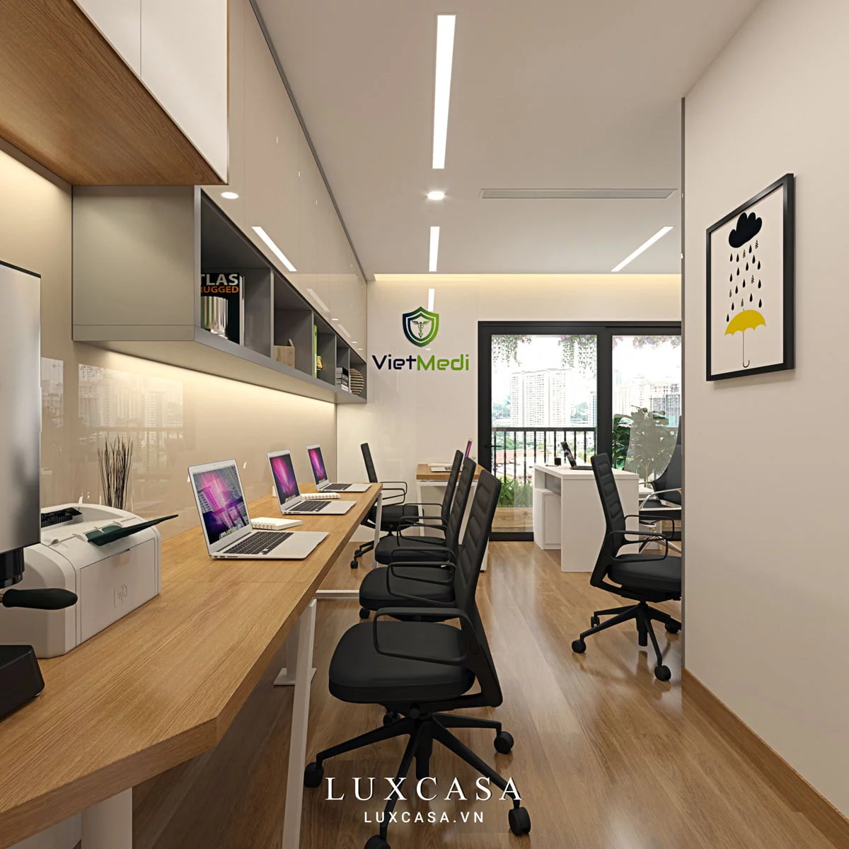 thiet ke noi that van phong 30m2