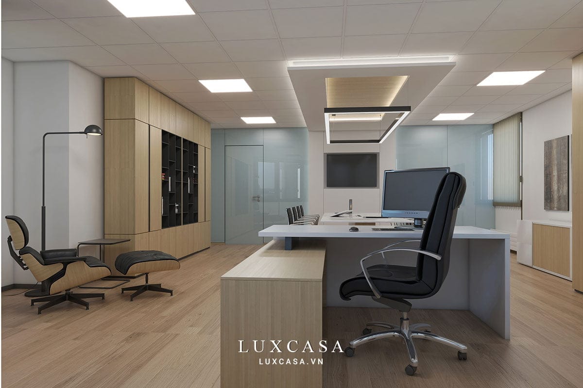 Thiết kế nội thất văn phòng công ty AHK