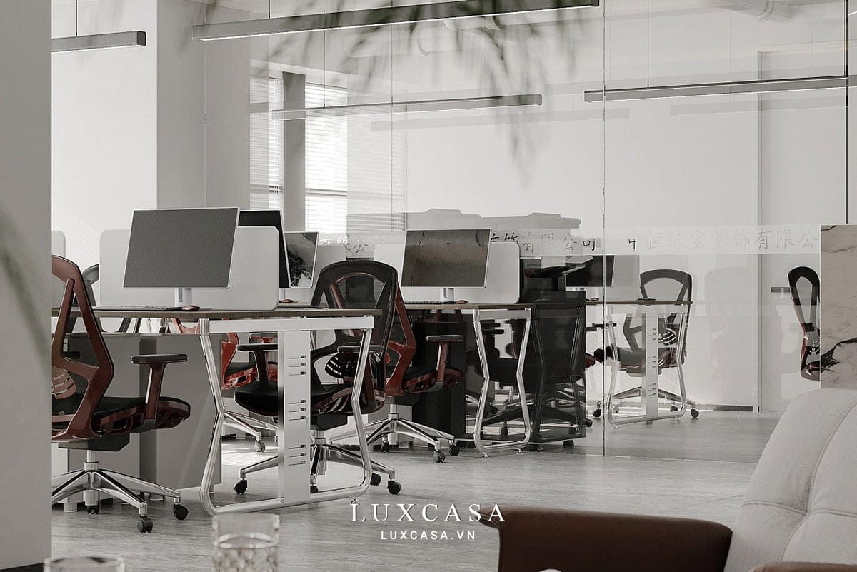 Thiết kế nội thất văn phòng tiết kiệm chi phí công ty Rordence