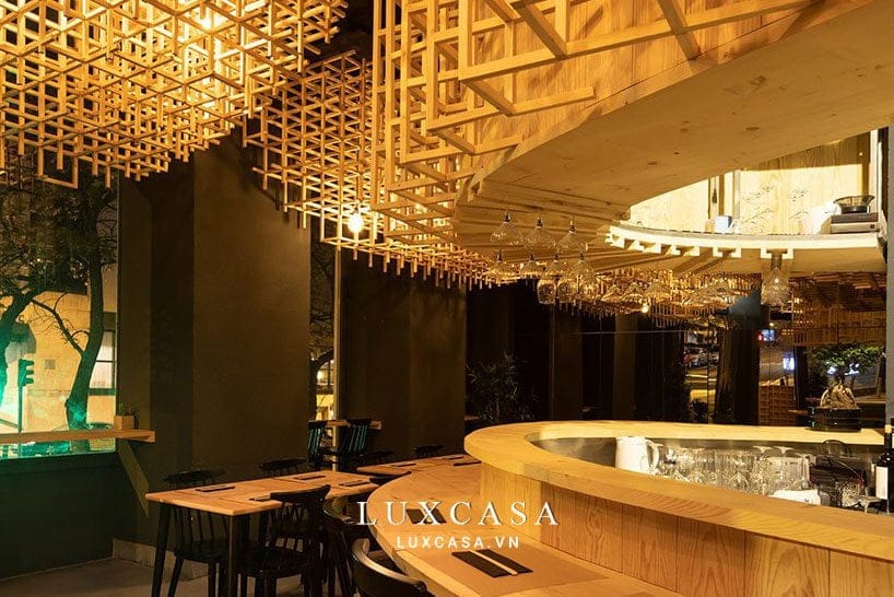 Thiết kế nhà hàng độc đáo, thu hút