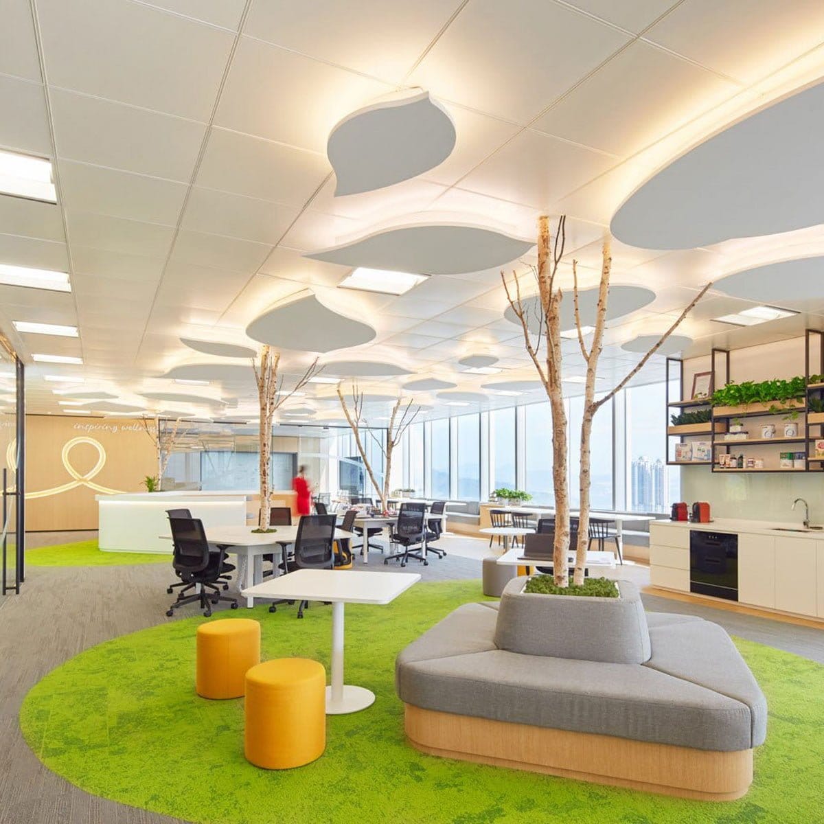 Thiết kế nội thất văn phòng H&H GROUP sáng tạo 1 Thiết kế nội thất văn phòng sáng tạo