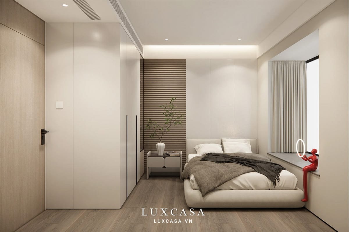 Mẫu thiết kế nội thất chung cư tối giản sang trọng NCC76 16 Thiết kế nội thất chung cư tối giản