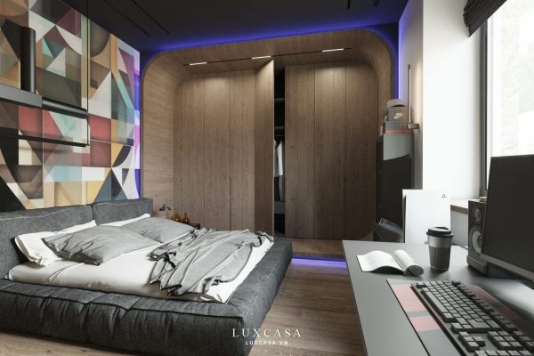 Mẫu thiết kế tủ đồ quần áo