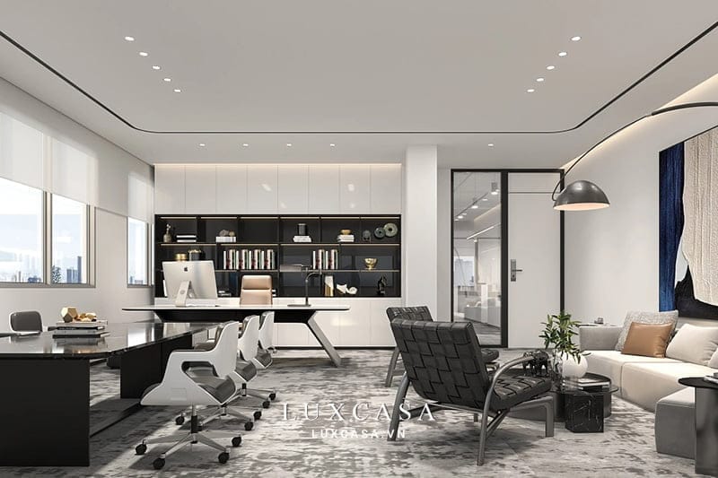 Văn phòng giám đốc hiện đại, sang trọng